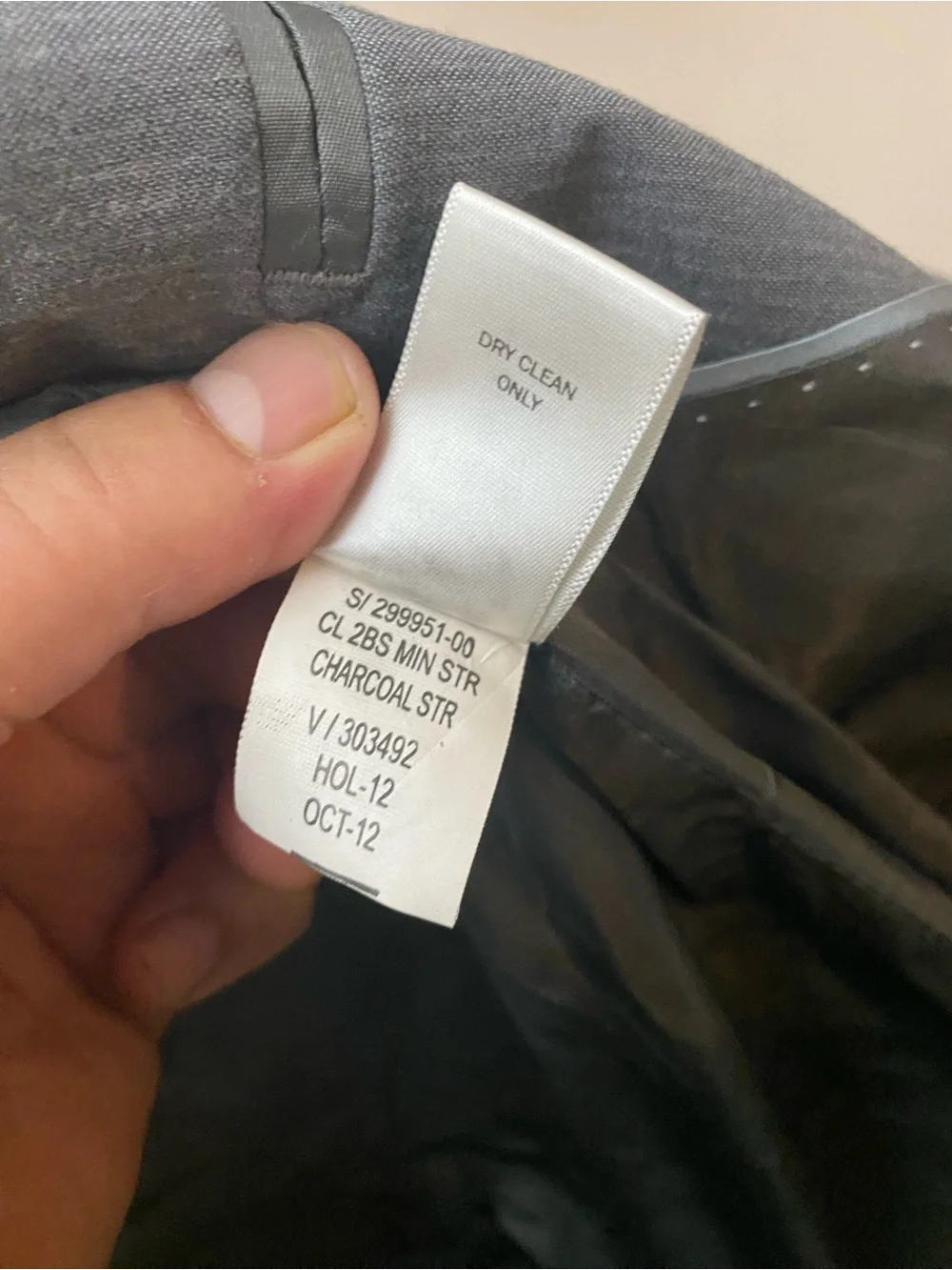 Banana Republic Men's Light Gray Two-Button Blazer. Please See Photo..’